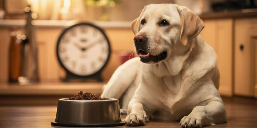 Wann Hund füttern damit er Nachts nicht muss: Die beste Fütterungszeit für ruhige Nächte